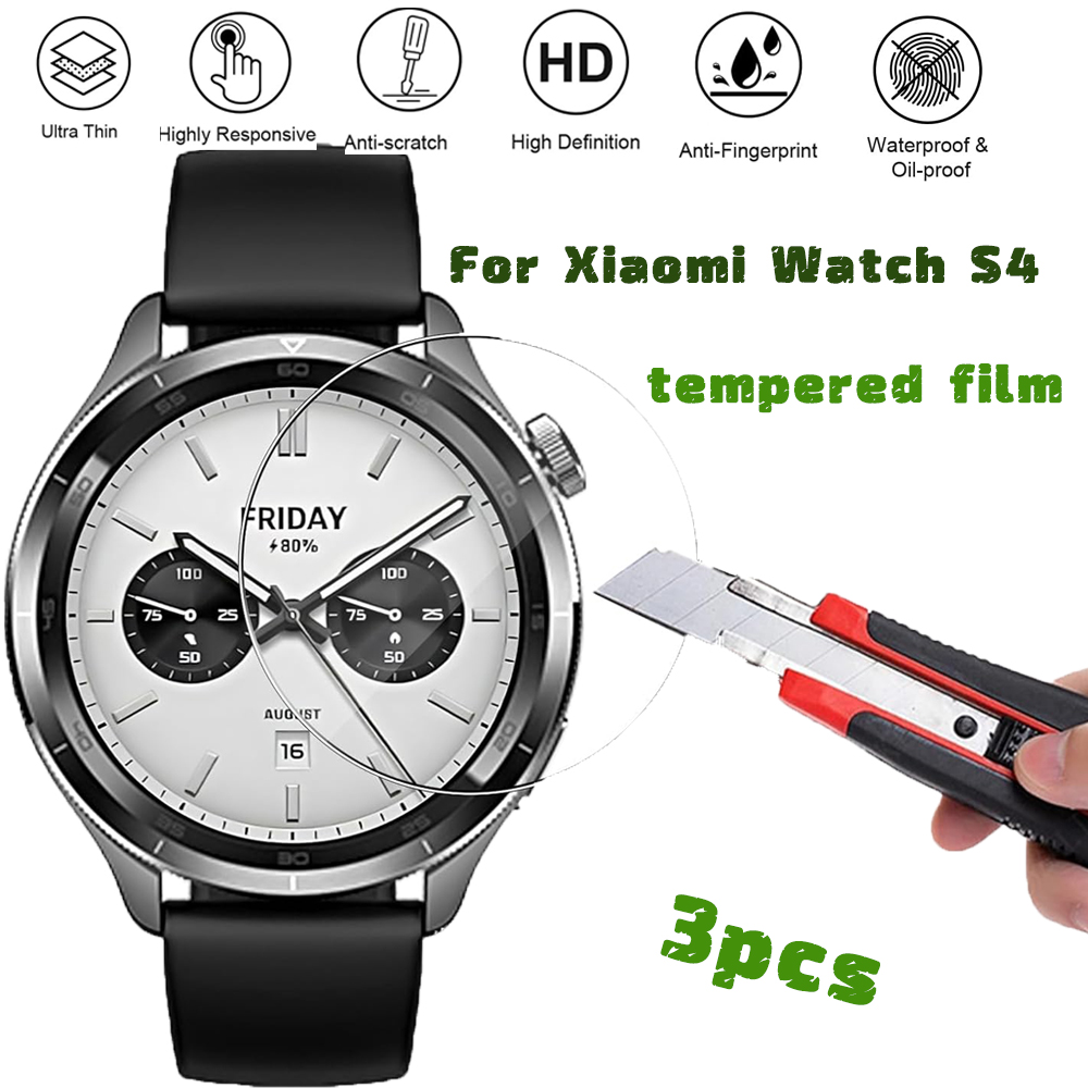 Xiaomi Smartwatch Accessories - 3PCS Gehard Glas Smartwatch Screen Protector