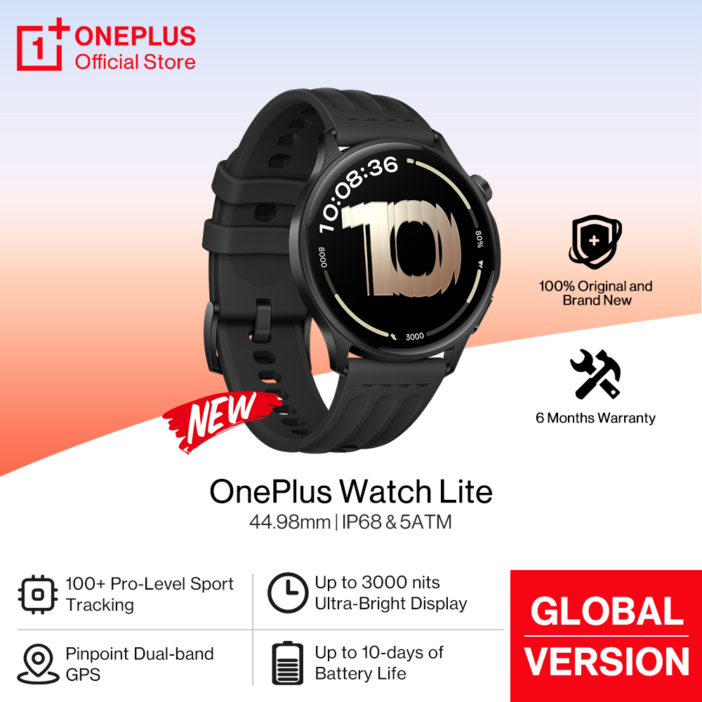 Smartwatch X - Wereldpremière OnePlus Watch Lite Smart Watch