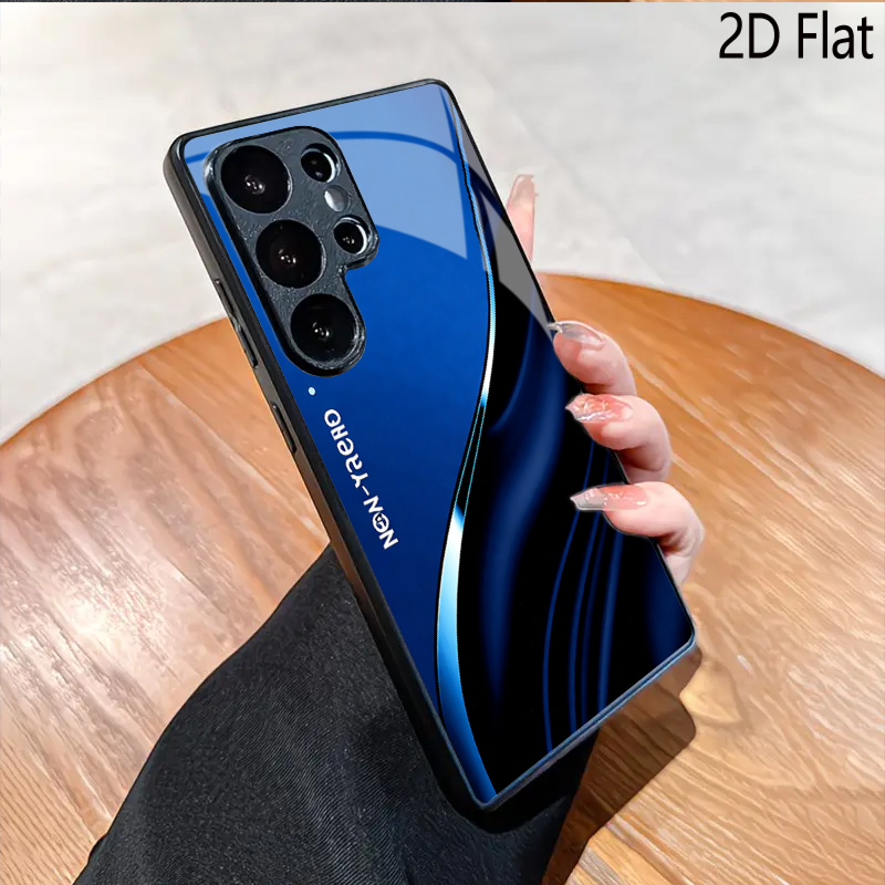 Samsung Galaxy A55 - Vloeiend Blauw en voor Samsung Galaxy