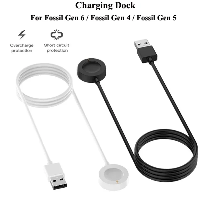 Fossil Smartwatch Accessories - USB Magnetische Snelle Oplaaddock voor Fossil