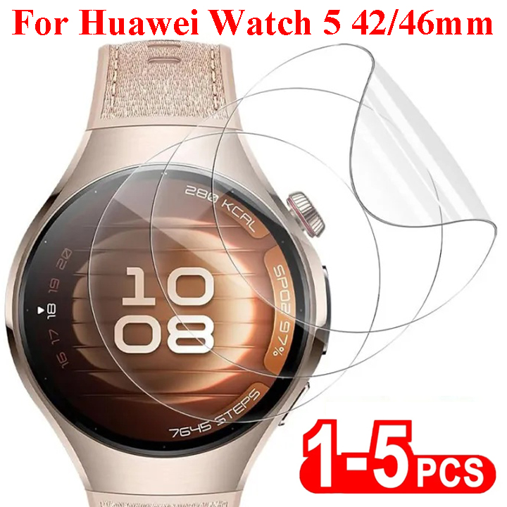 Watch Face Protector - Hydrogel Film Voor Huawei Horloge 5