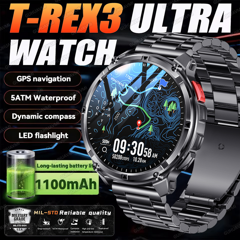 Smartwatch Store - 2026 Nieuwe T-Rex3 Ultra 1100 Mah