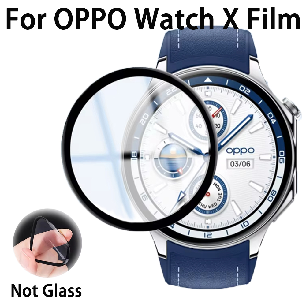 Smartwatch X - Screenprotector voor OPPO Watch X Antikrasfilm