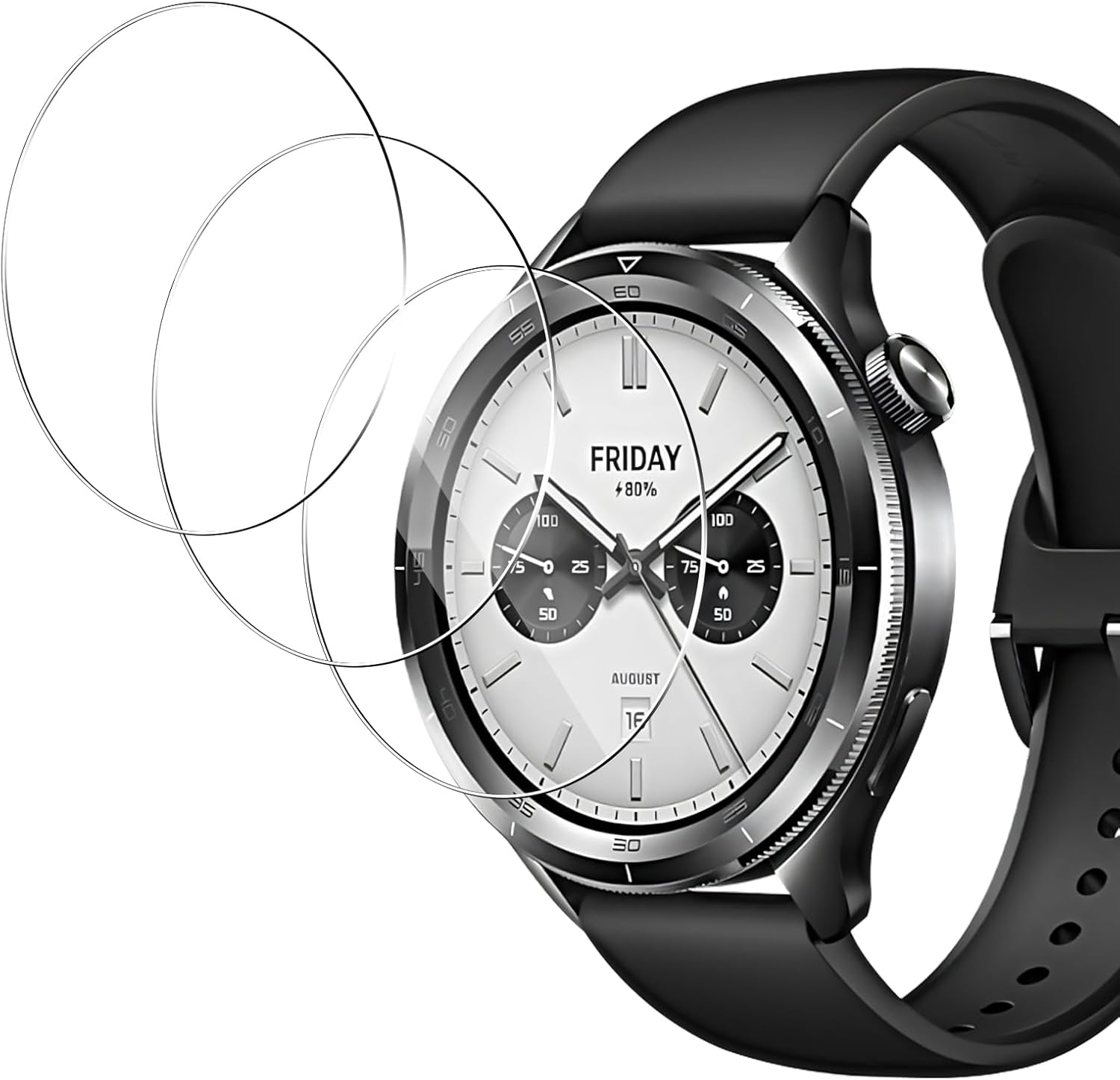 3PCS Gehard Glas Smartwatch Sc - Xiaomi Smartwatch Accessories recensie en prijs