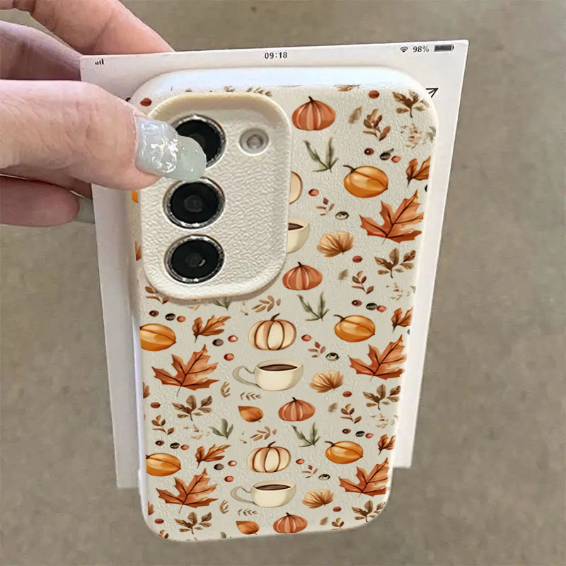 Herfst Pompoen Koffie Illustra - Samsung Galaxy A55 recensie en prijs