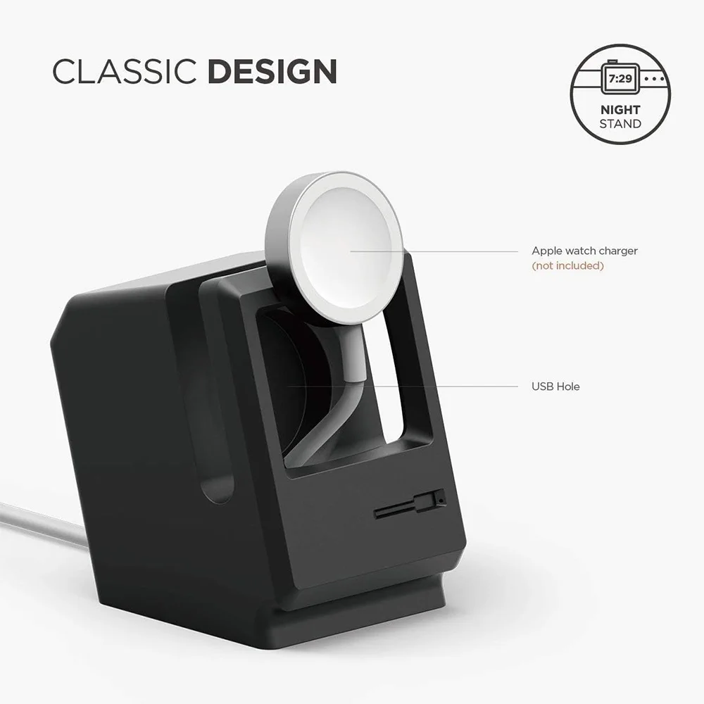 Siliconen Oplader Stand Voor A - Watch Charging Dock recensie en prijs