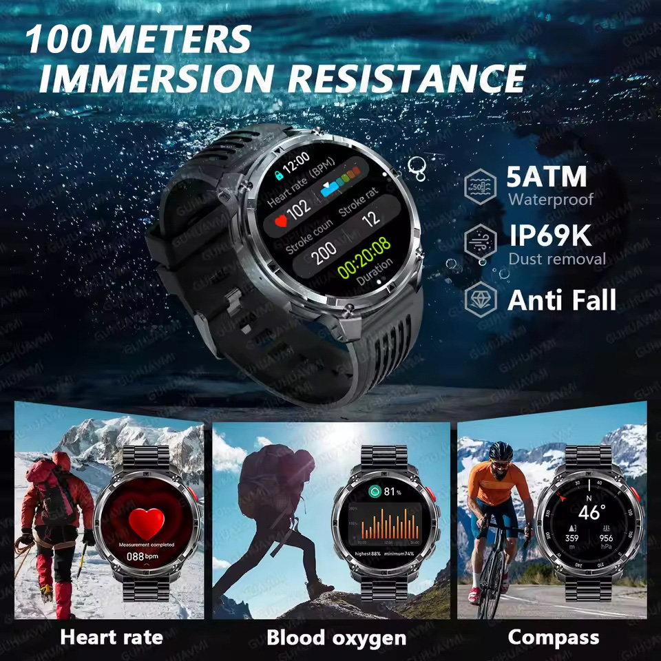 T-REX 3 Militaire Smartwatch H - Smartwatch Store recensie en prijs
