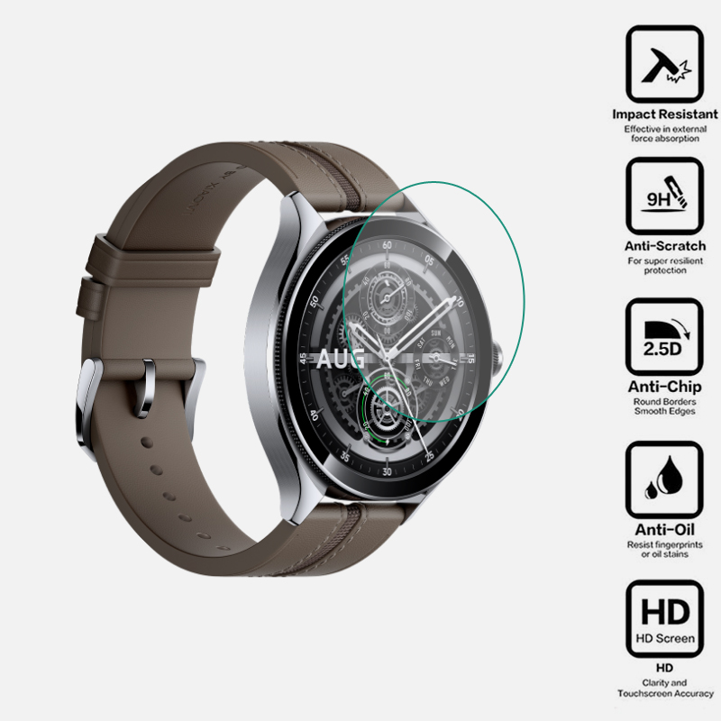 Smartwatch hard gehard glas he - Xiaomi Smartwatch Accessories recensie en prijs