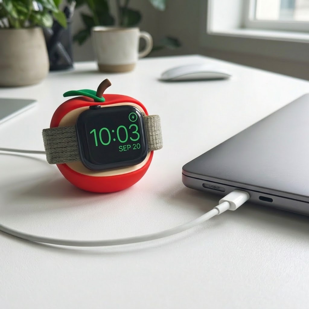 Siliconen Horloge Oplader Stan - Watch Charging Dock recensie en prijs