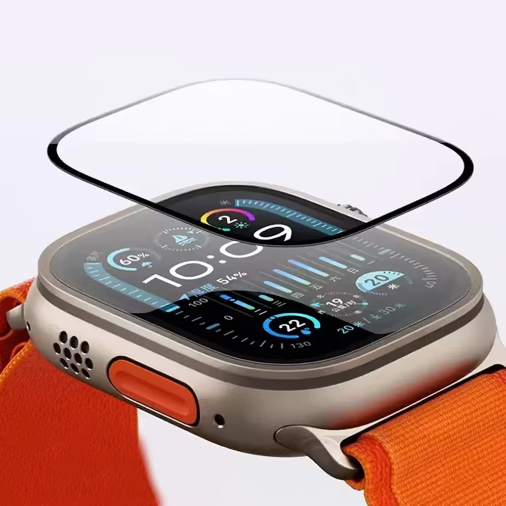 3D gehard glas screenprotector - Watch Face Protector recensie en prijs