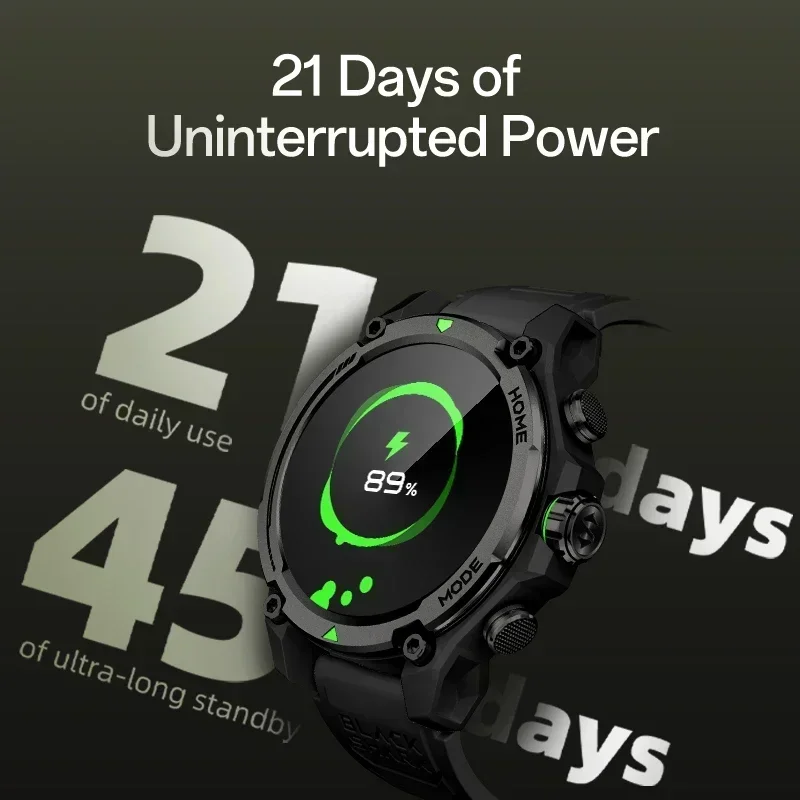 Wereldpremière Blackshark GS3  - Smartwatch Face recensie en prijs