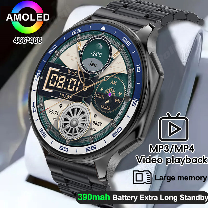 1.43 AMOLED Smart Horloge 3D S - Smartwatch X recensie en prijs