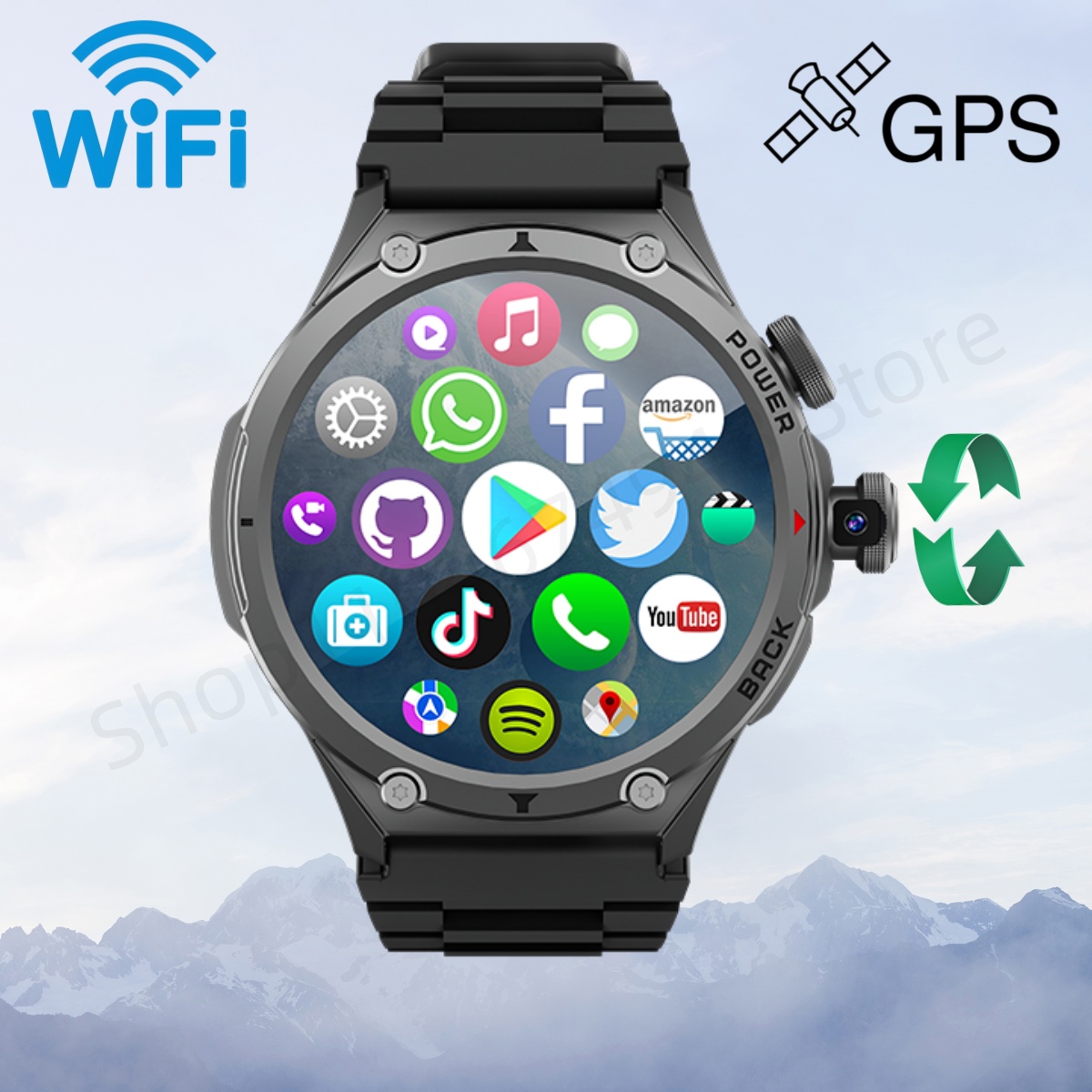 H12 Smartwatch 4G LTE Smart Wa - Smartwatch Store recensie en prijs