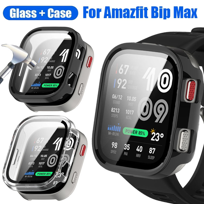 Gehard glas + hoesje voor Amaz - Amazfit Smartwatch Accessories recensie en prijs