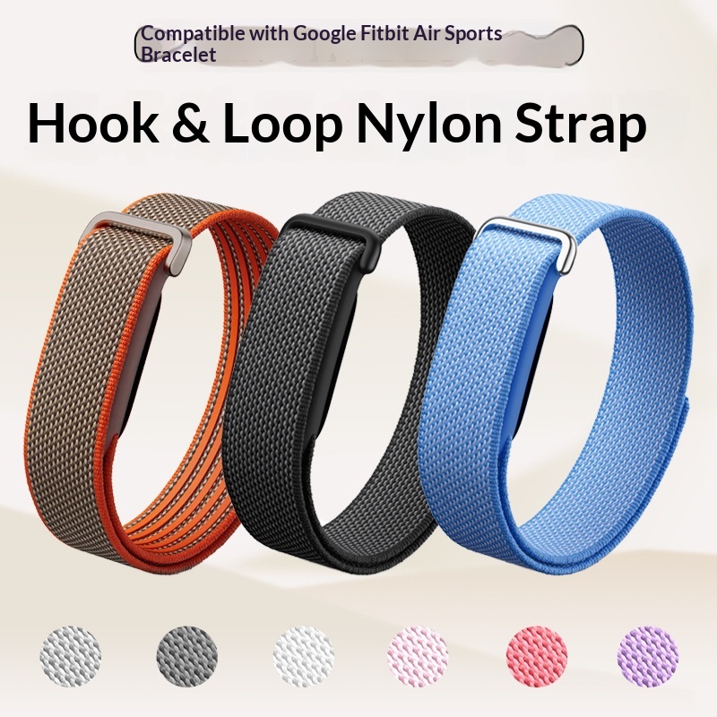 NIEUW Voor Google Fitbit Air N - Sport Loop Strap recensie en prijs