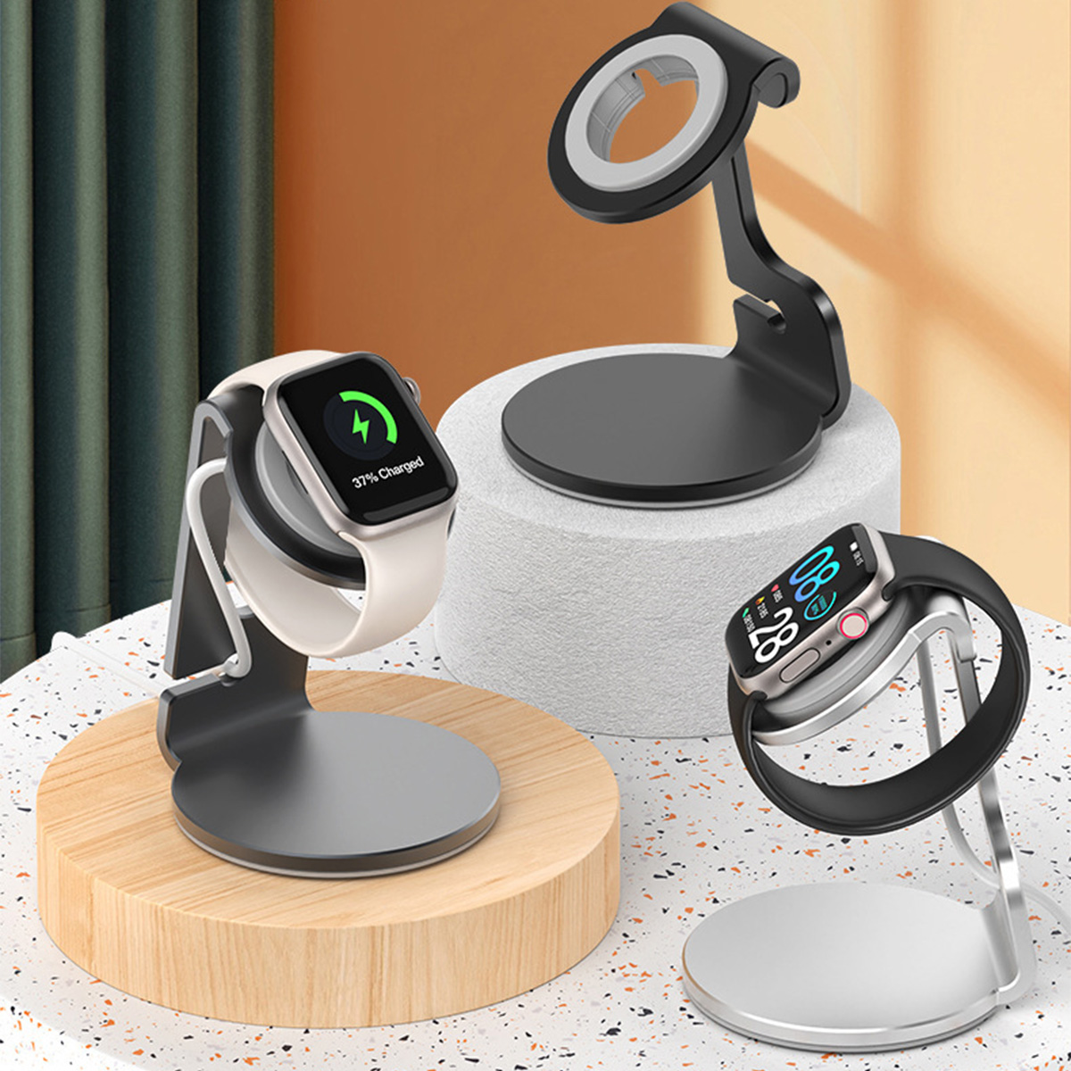 Aluminium Beugel Oplader Dock  - Watch Charging Dock recensie en prijs