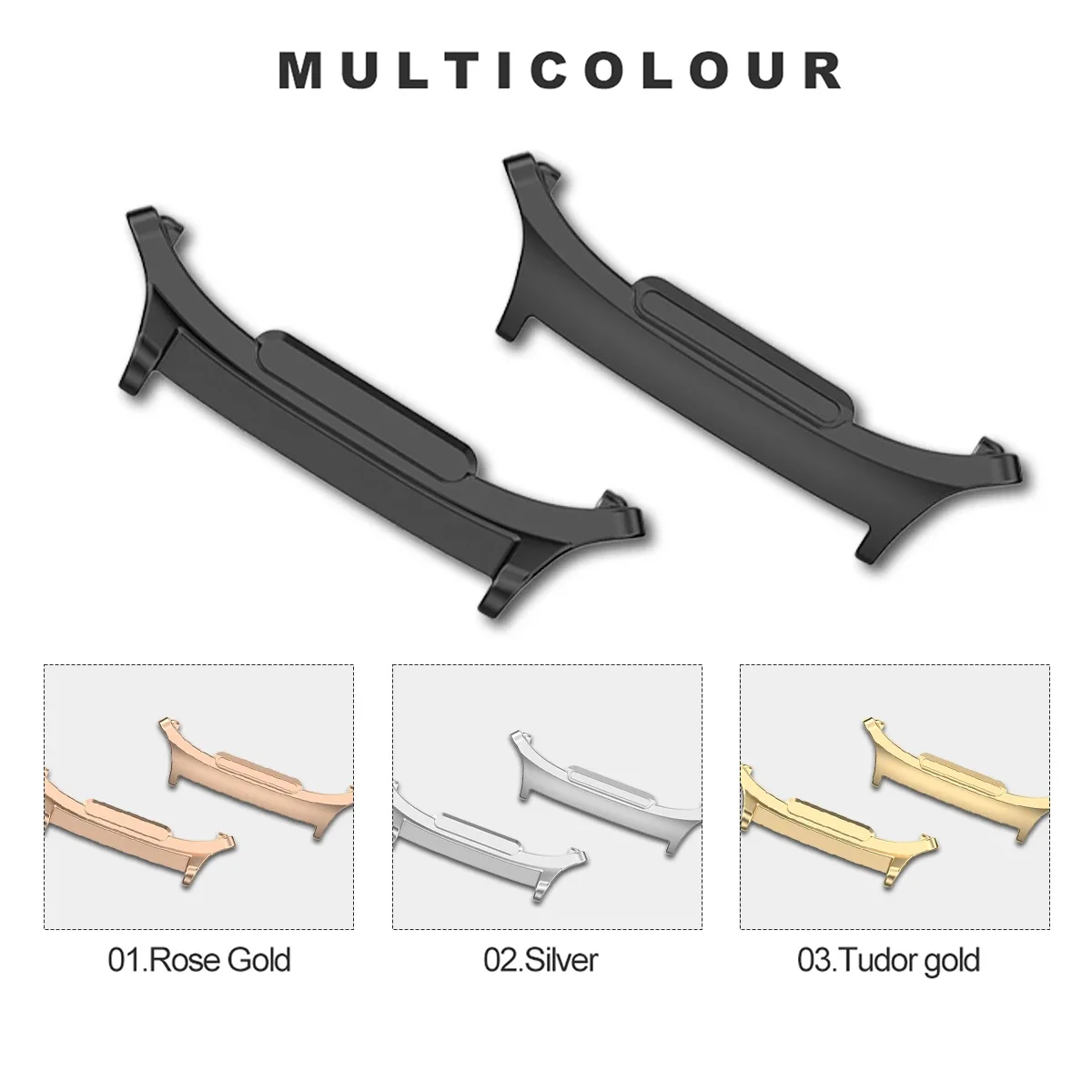 2 stuks Metalen Adapter Horlog - Watch Band Connector recensie en prijs