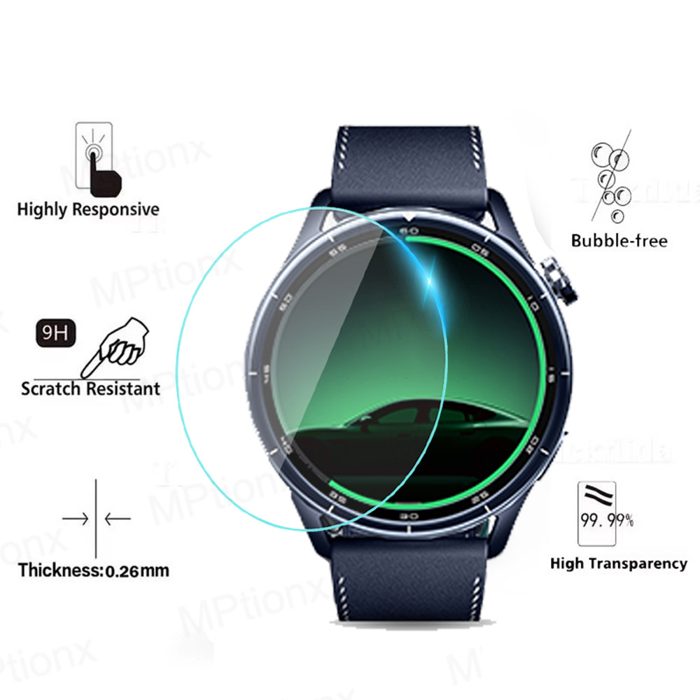 Gehard glas voor Xiaomi Watch  - Xiaomi Smartwatch Accessories recensie en prijs
