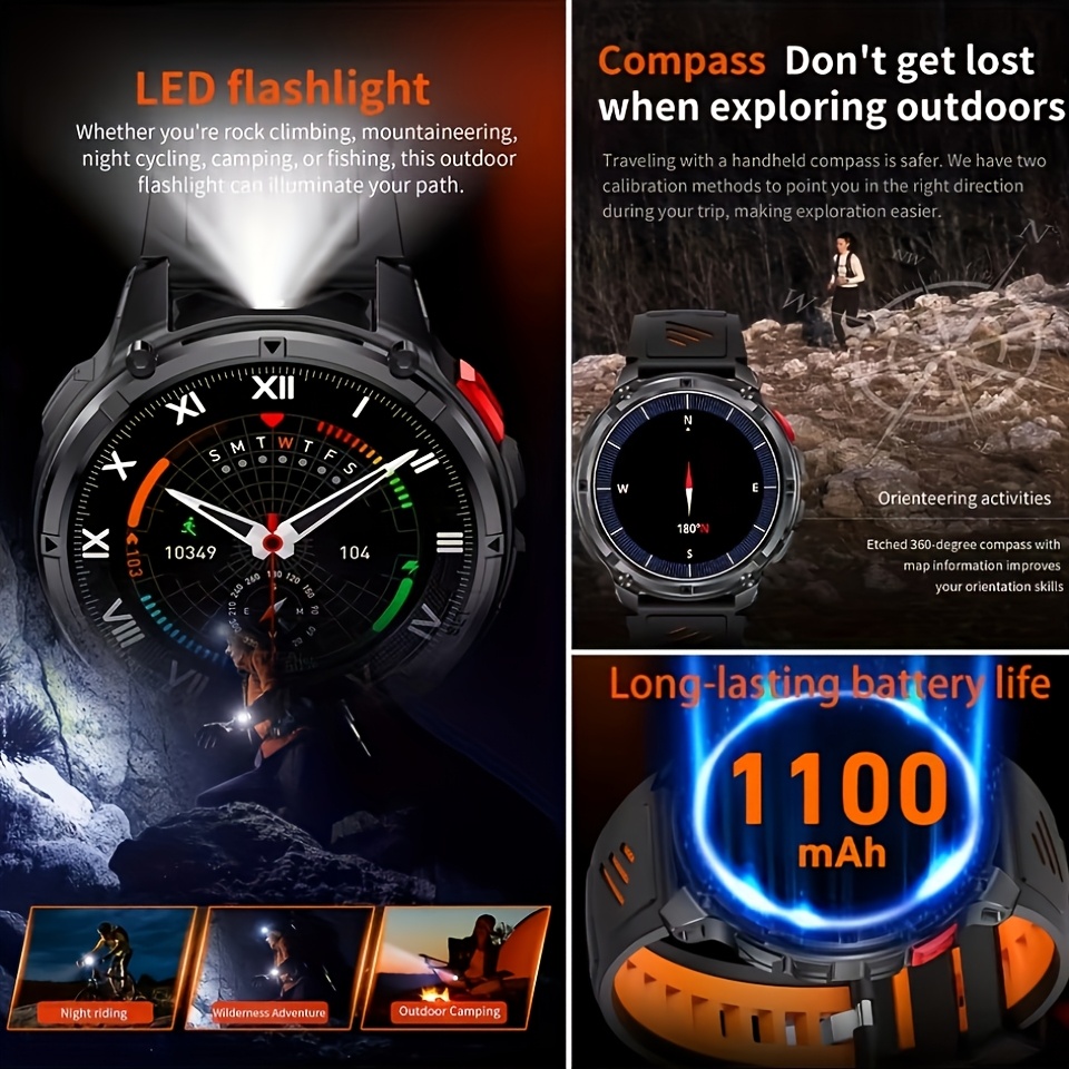 Nieuwe T-REX3 Ultra 1100mAh Ba - Smartwatch Store recensie en prijs