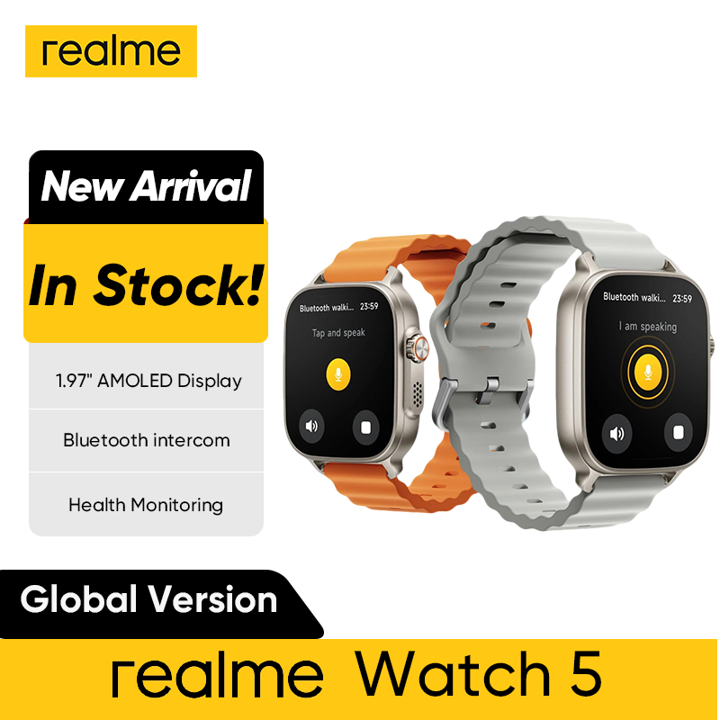 Global Version realme watch 5  - Smartwatch Face recensie en prijs