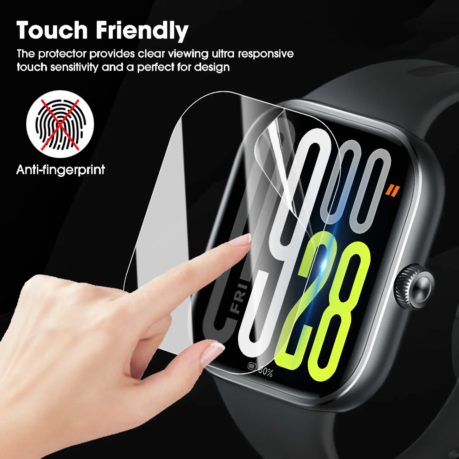 1-5 STKS Hydrogel Beschermfoli - Watch Face Protector recensie en prijs