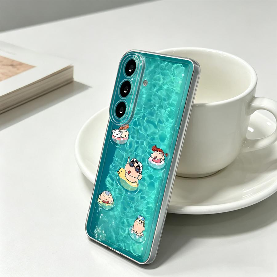 Gele paraplu jongen telefoonho - Samsung Galaxy A55 recensie en prijs