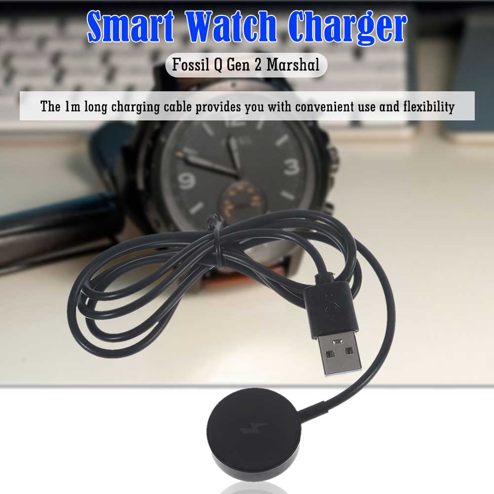 Horloge-oplaadkabel USB-oplaad - Fossil Smartwatch Accessories recensie en prijs